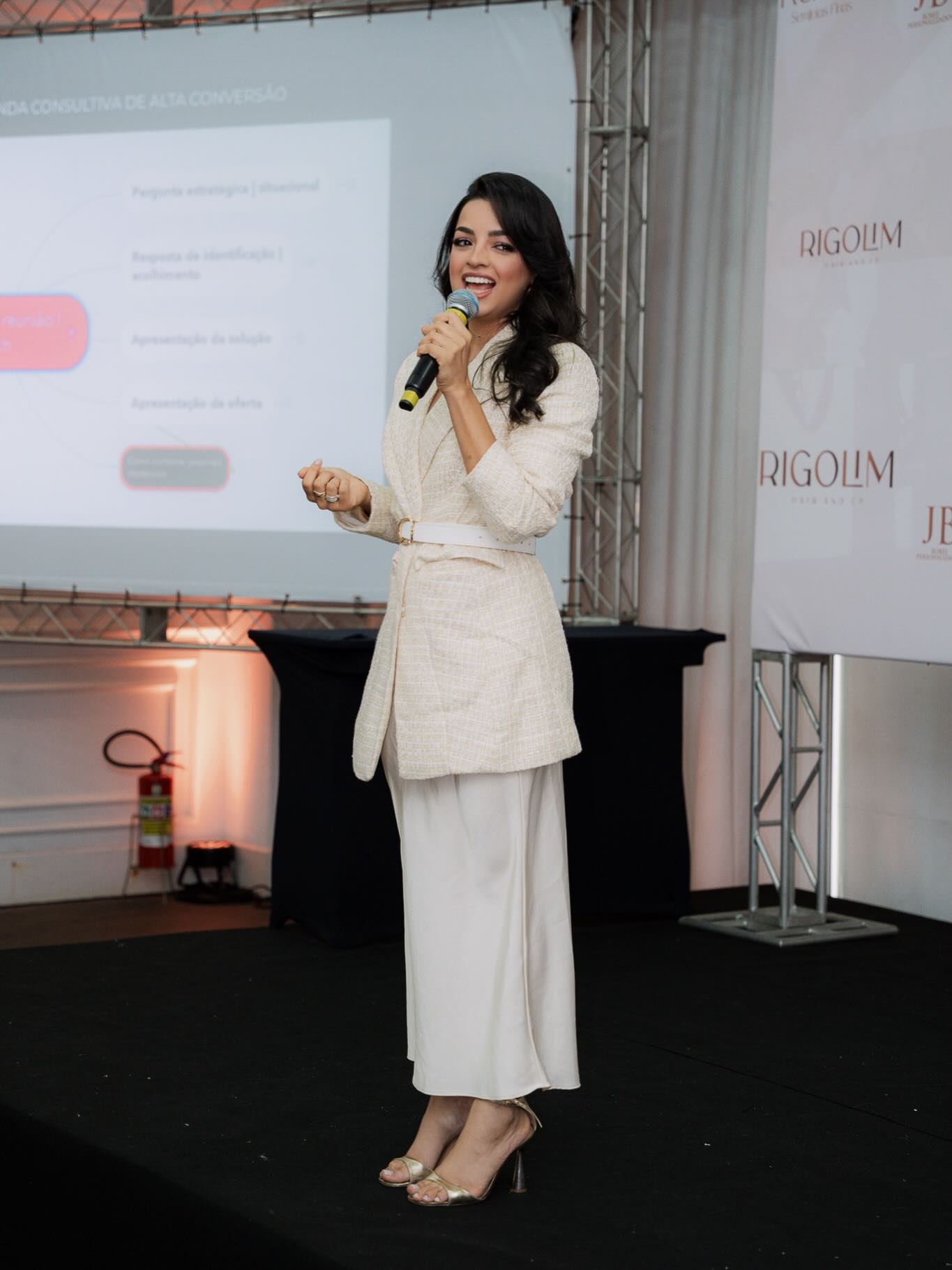 Marcelle Debossan palestrando